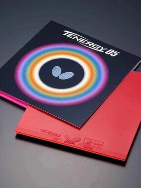 Butterfly Tenergy 05 Tennis Rubber 2.1 mm RED Professional Table Tennis Rubber